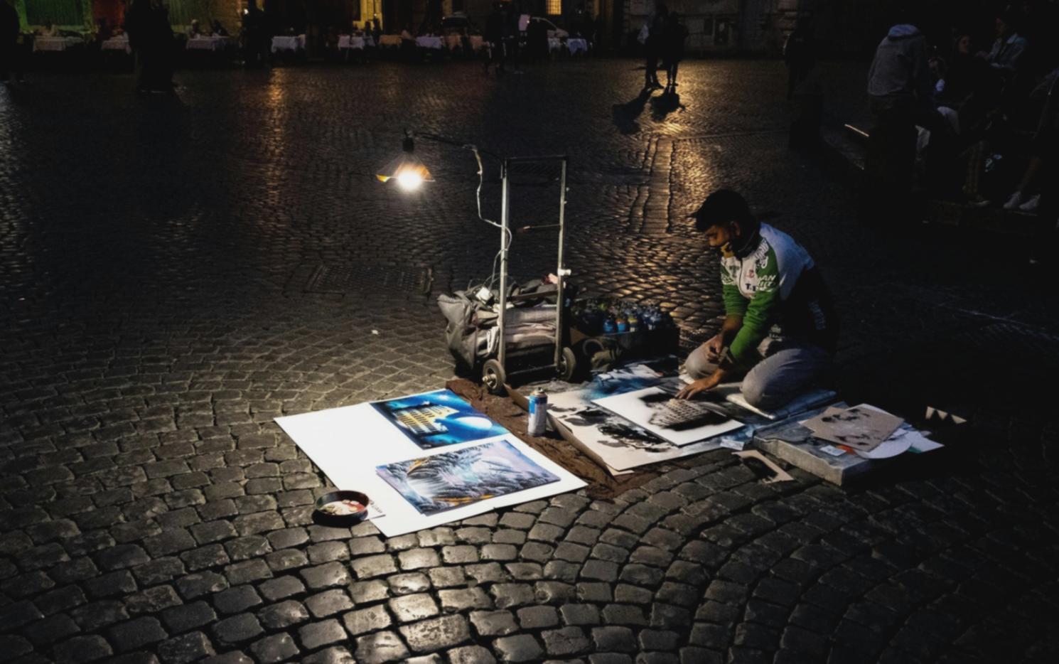 Composition artistique de nature morte avec éclairage naturel
